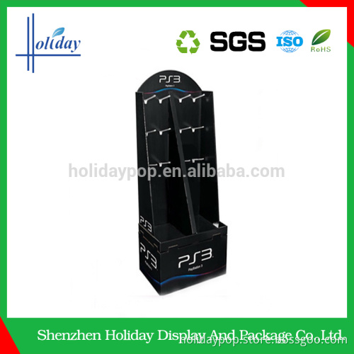 New Design Fashion peg hooks cardboard display